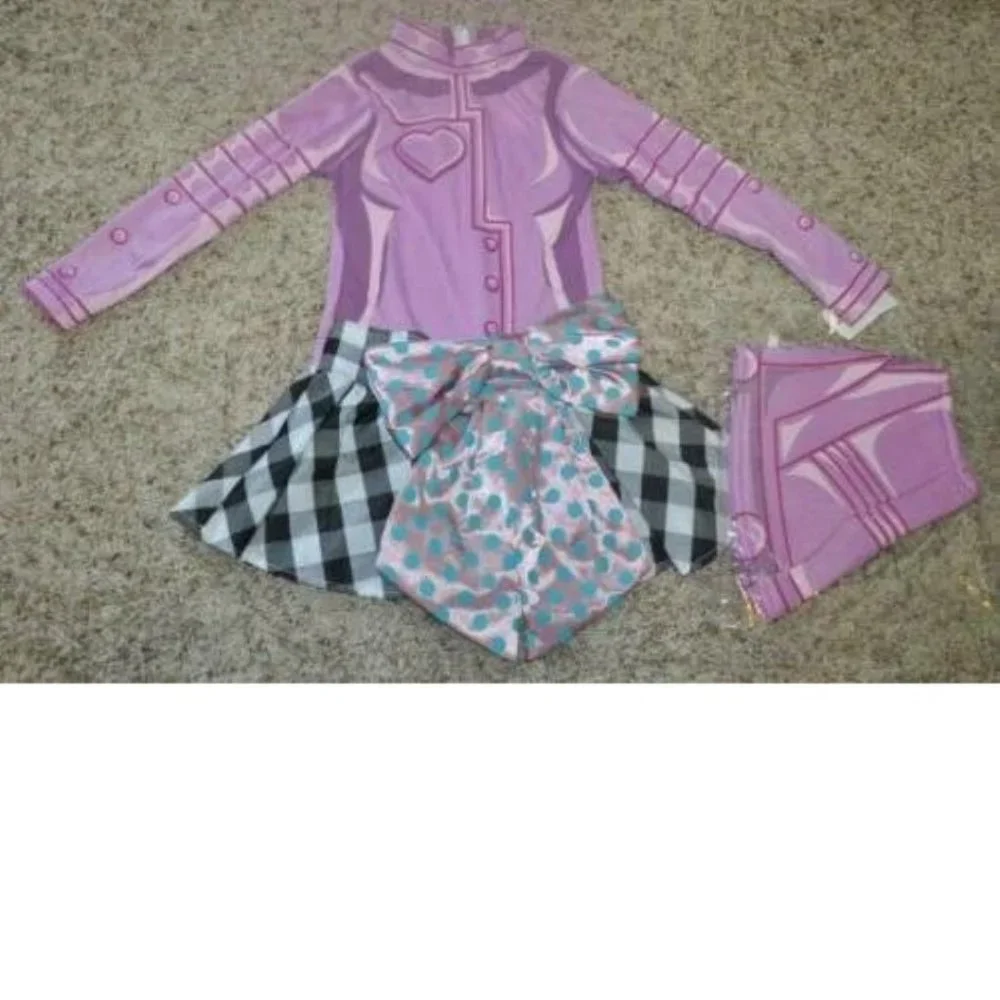 Novi Stars Mae Tallick Halloween Costume 4/6 Alien Dress, Shoe Covers Girls